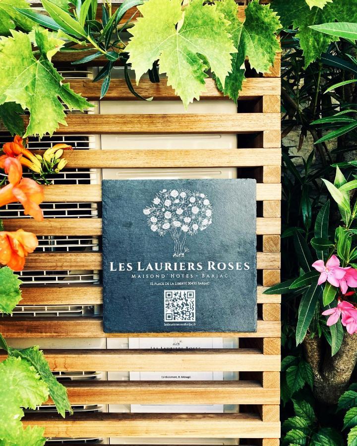 Les Lauriers Roses - Maison D'Hotes Barjac  Kültér fotó